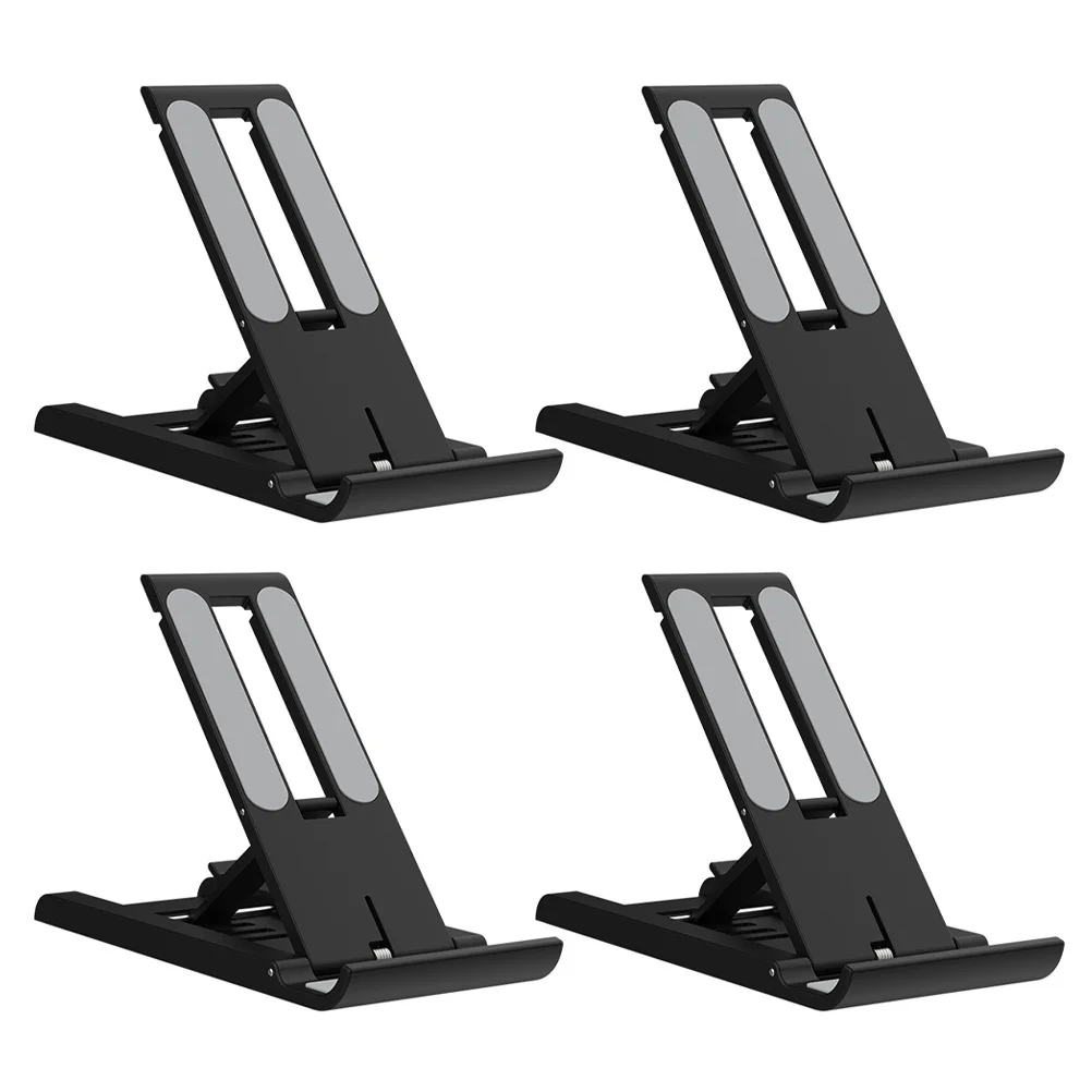 

4pcs Adjustable Smartphone Desktop Holder Household Foldable Phone Bracket