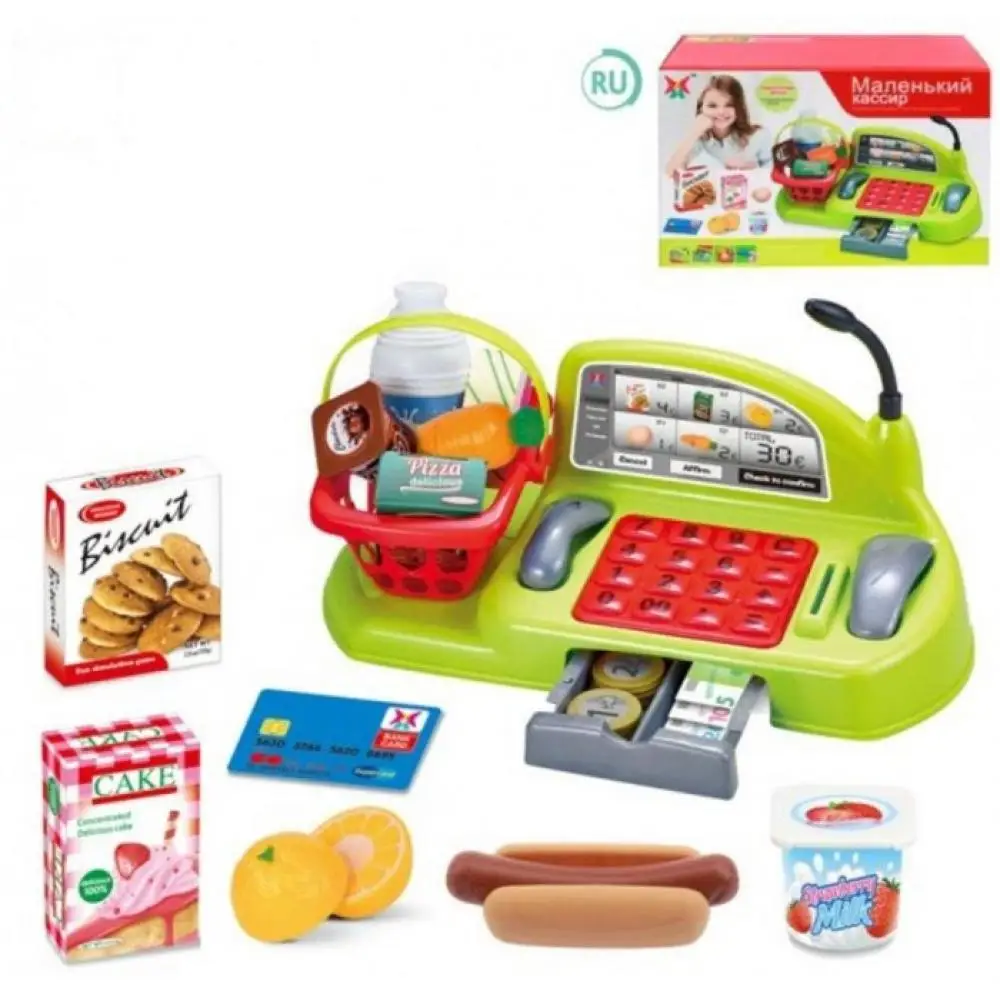 Игровой набор Наша Игрушка Маленький кассир (25 предметов) |