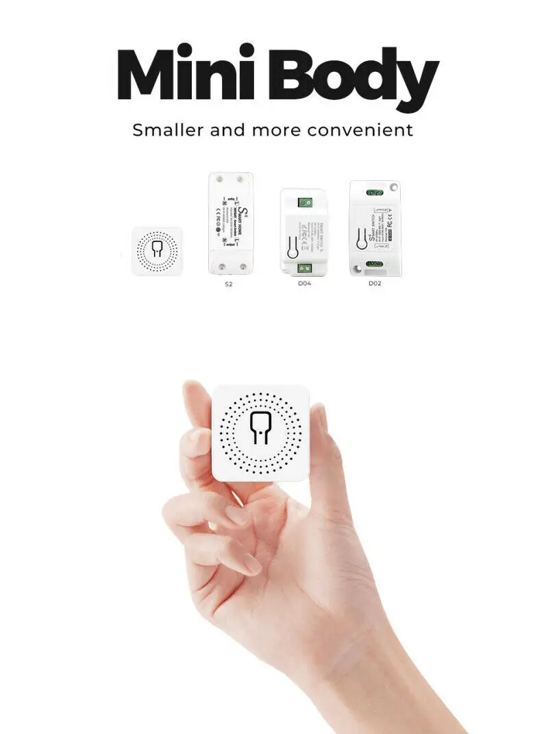 

Смарт-переключатель Tuya Zigbee/Wi-Fi, 16 А, 2-сторонний