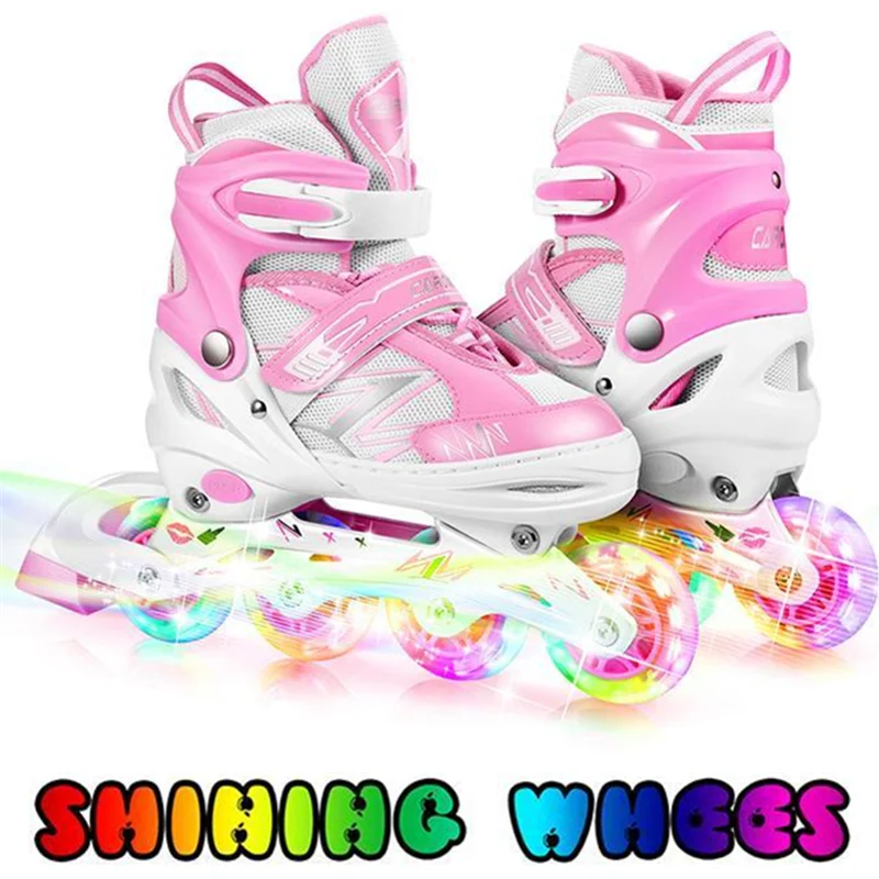 

Roller Skate kids Roller Skate adjustable Inline Skates Indoor and Outdoor Kids Girls Roller Skate with Full Light Up LED Wheels