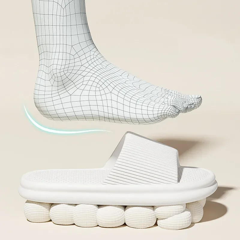 Шлепанцы из ЭВА для мужчин и женщин мягкие сандалии Нескользящие дома пляжа