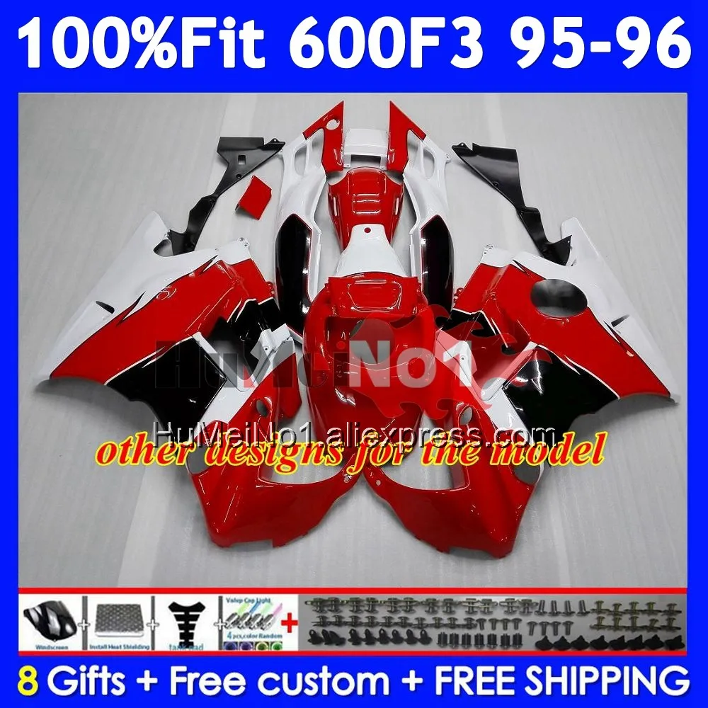 OEM корпус + бак для HONDA CBR 600F3 600 F3 CBR600FS 39No129 CBR600 FS CBR600F3 97 98 фиолетовый белый 1997 1998