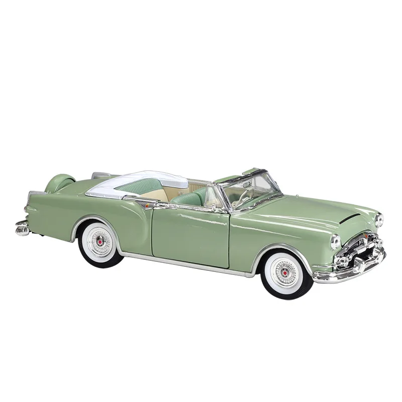 Welly 1:28 1953 Packard Caribbean Sports Car  Model Car Metal Alloy Sports Car Diecasts Vehicle Toy Car for Kids Boys Gift B664 images - 6