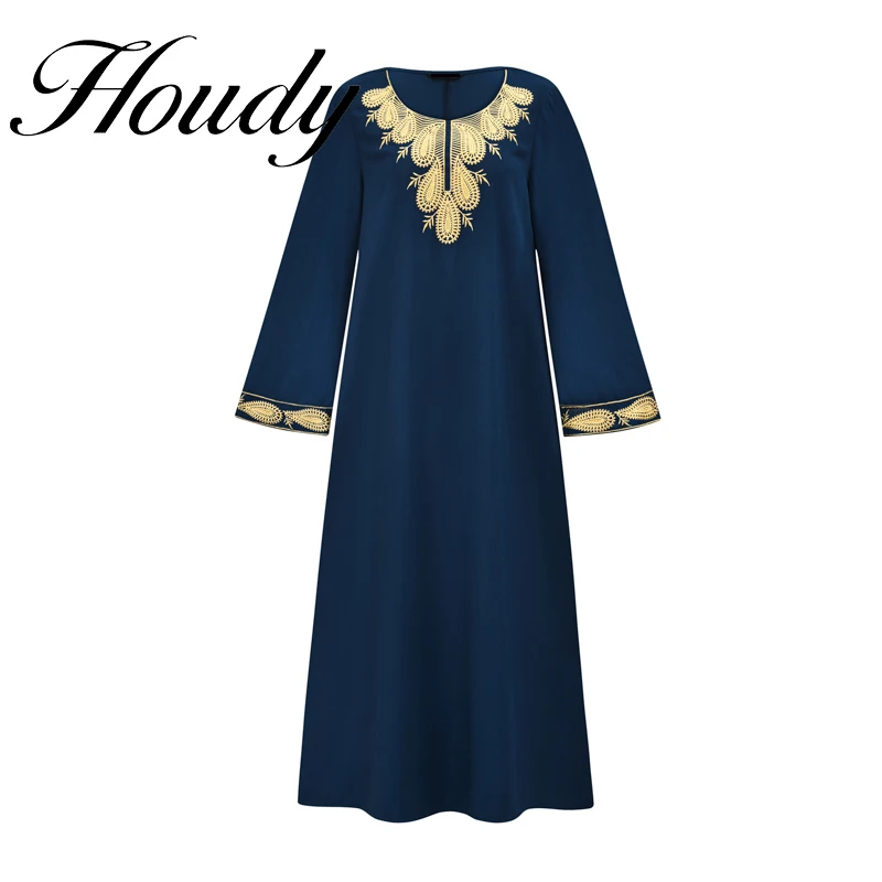 

Женское мусульманское длинное платье Abaya, мусульманский хиджаб, мусульманские платья для женщин, длинный халат, кафтан, марокканский кафтан...