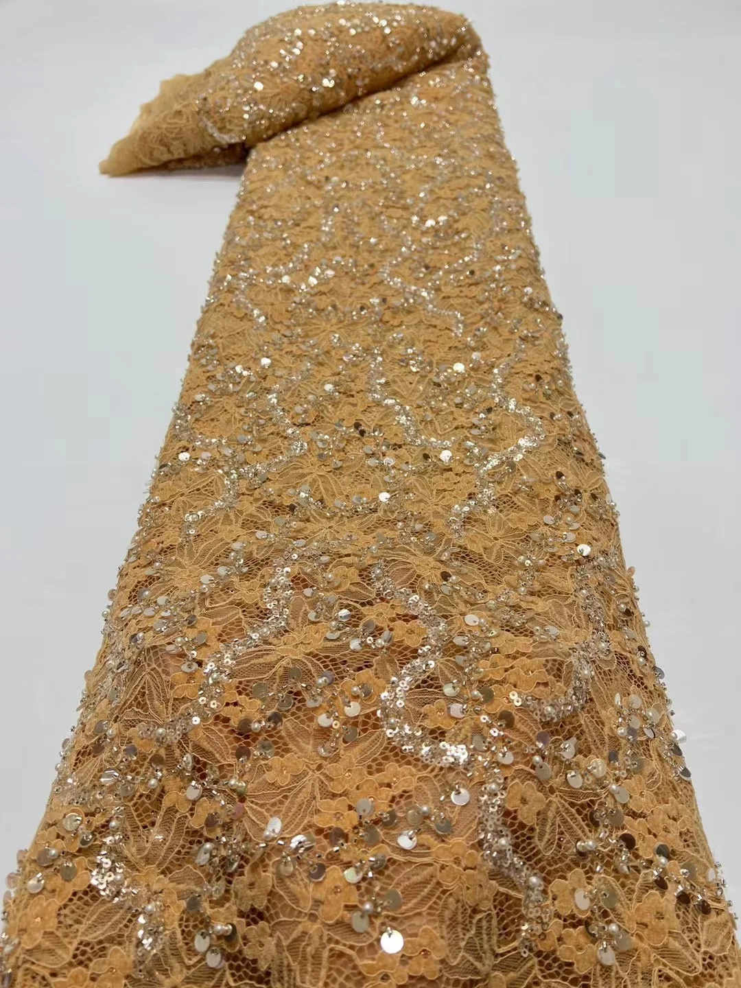 2024 высококачественное стандартное французское платье из гипюра для свадебной