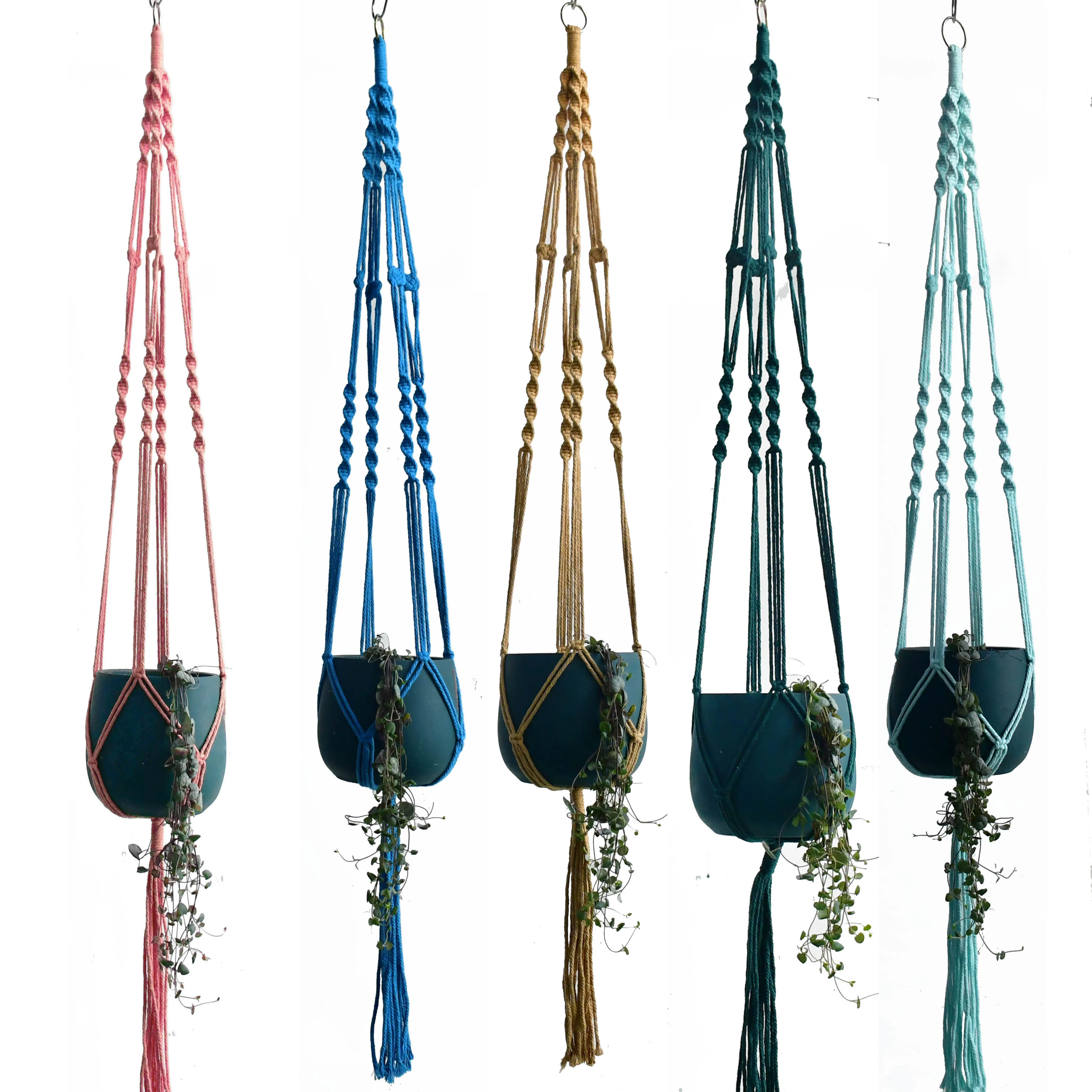 

Цветной держатель для горшка для потолка, держатель для садовых растений