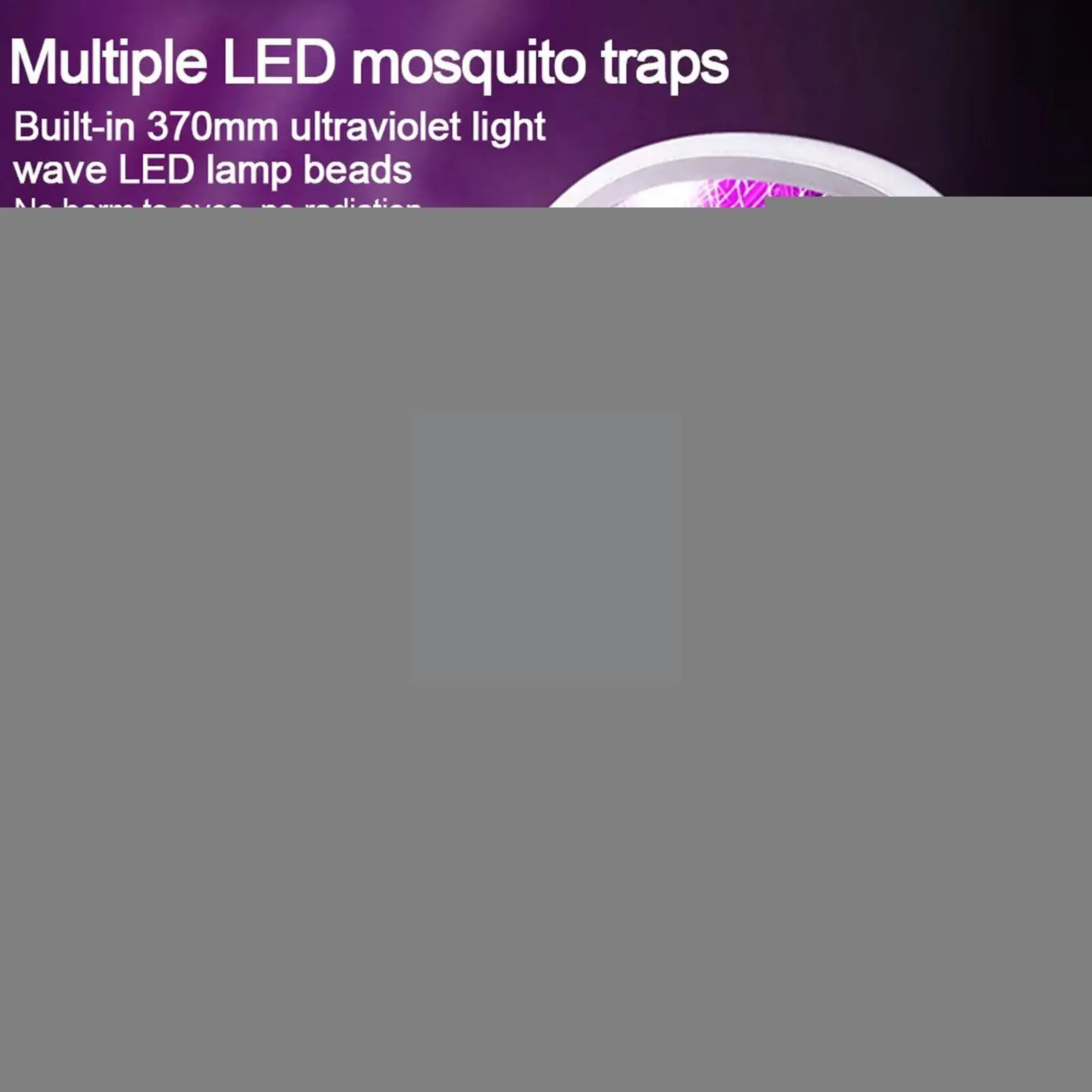 

3000v Electric Fly Racket Usb Rechargeable With Charging Base Mosquito Bug Zapper Fly Swatter Killer With Uv Light For Bedr R0e3