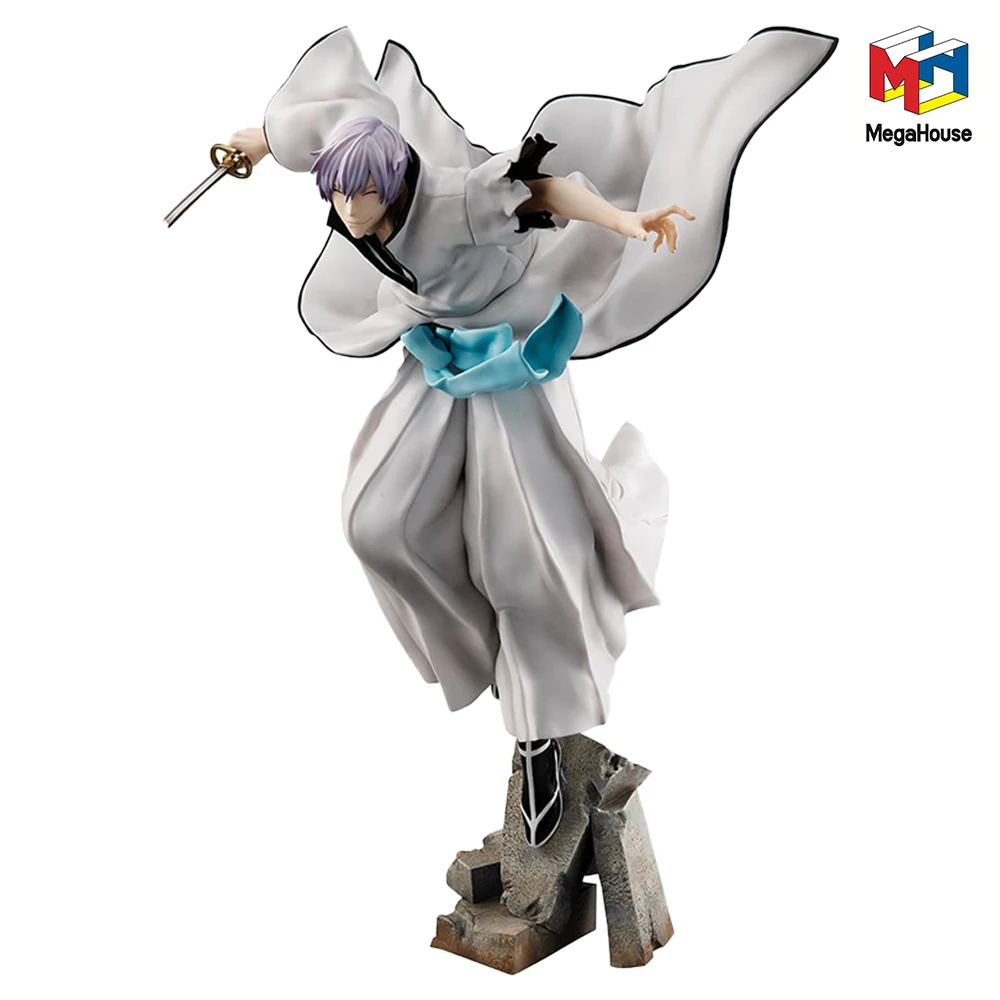 

Megahouse Original Bleach Ichimaru Gin G.E.M Series Statue Genuine Collectile Model Anime Figure Action Figure Kids Toys GEM