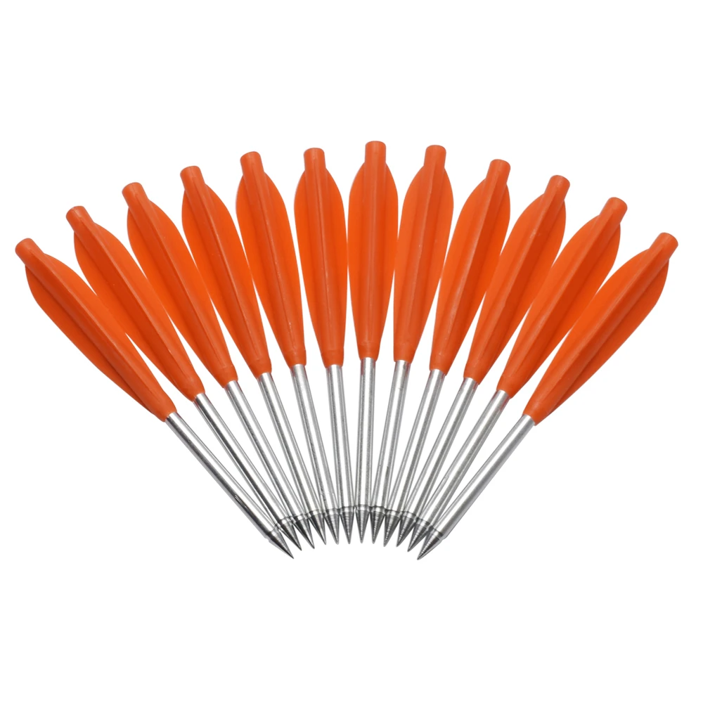 

12 шт., стрелы для стрельбы из лука диаметром 5,5 дюйма