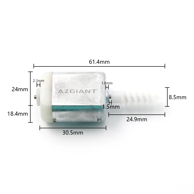 Привод автомобильного дверного замка AZGIANT маленькая модель двигателя 12 В