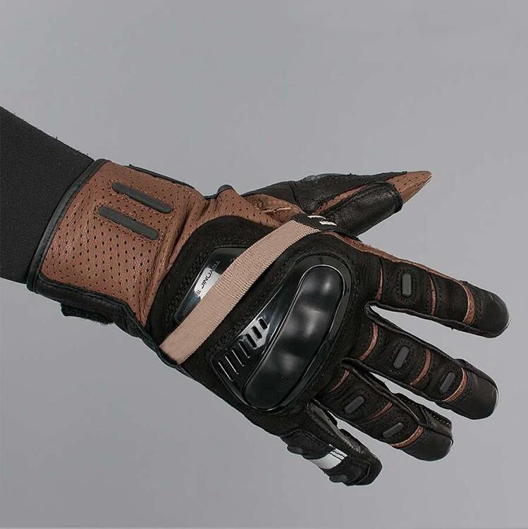 

New Cayennes Pro Motorcycle Gloves Goat Skin Leather Full Finger Racing Motorbike Riding Protection Motocross Accessories