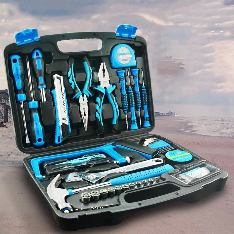 Tool Contains Tool Box Carrying Work Storage Mechanical Complete Suitcase Organizer Toolbox Safe Caisse A Outils Tool Packaging