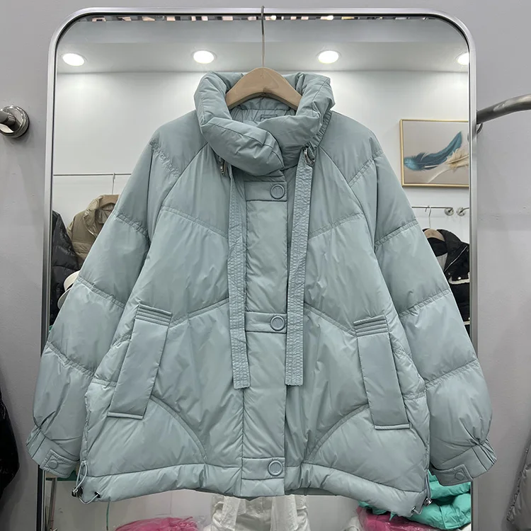 New Women Down Jacket Casual Style Autumn Winter Coats And Parkas Female Outwear