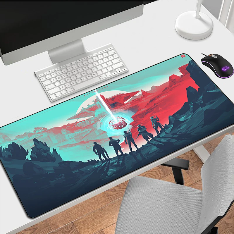 

Valorant Desk Mat game Mouse Pad cool Gaming Gamer Keyboard Pc Accessories Mousepad Xxl Large Extended Protector Mice Keyboards
