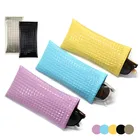 Модная сумка для солнцезащитных очков ярких цветов из искусственной кожи, стеклянный чехол, кошелек мобильный телефон, портативный чехол для хранения, сумка для очков ПРИ близорукости