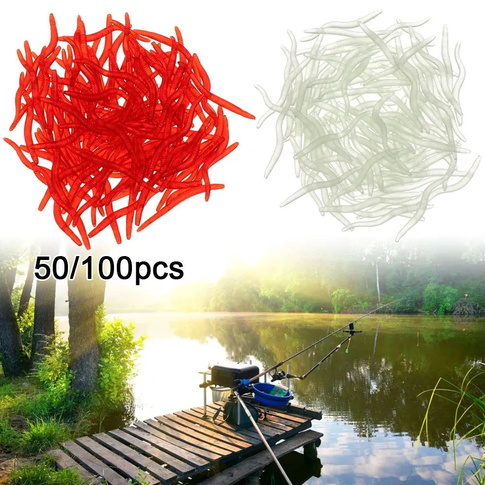 

50/100 шт., рыболовная приманка, 35 мм