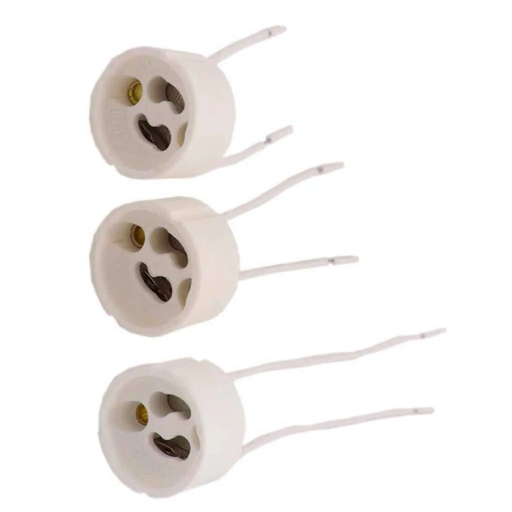 

20 шт. керамический держатель лампы термостойкие силикони провода Разъем гнездо основные поставки