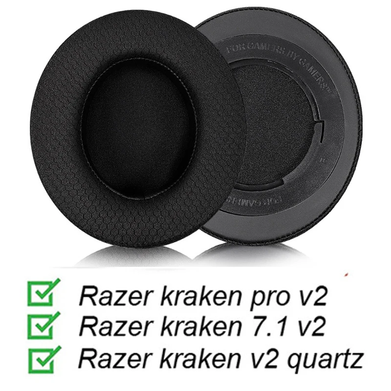 

Earpads Ear Pad Cushion Muffs For Razer Kraken PRO V2 7.1 V2 PRO Headphone Accessaries