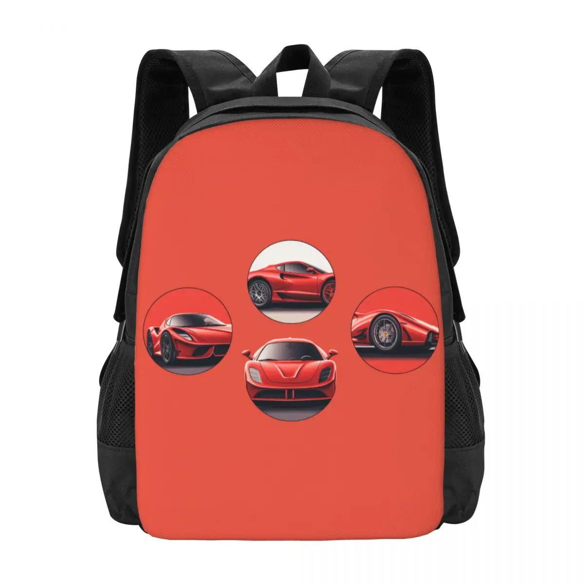 

Passionate Sports Car Backpack Minimalistic Simple Circle Cute Backpacks Unisex Travel Soft High School Bags Custom Rucksack
