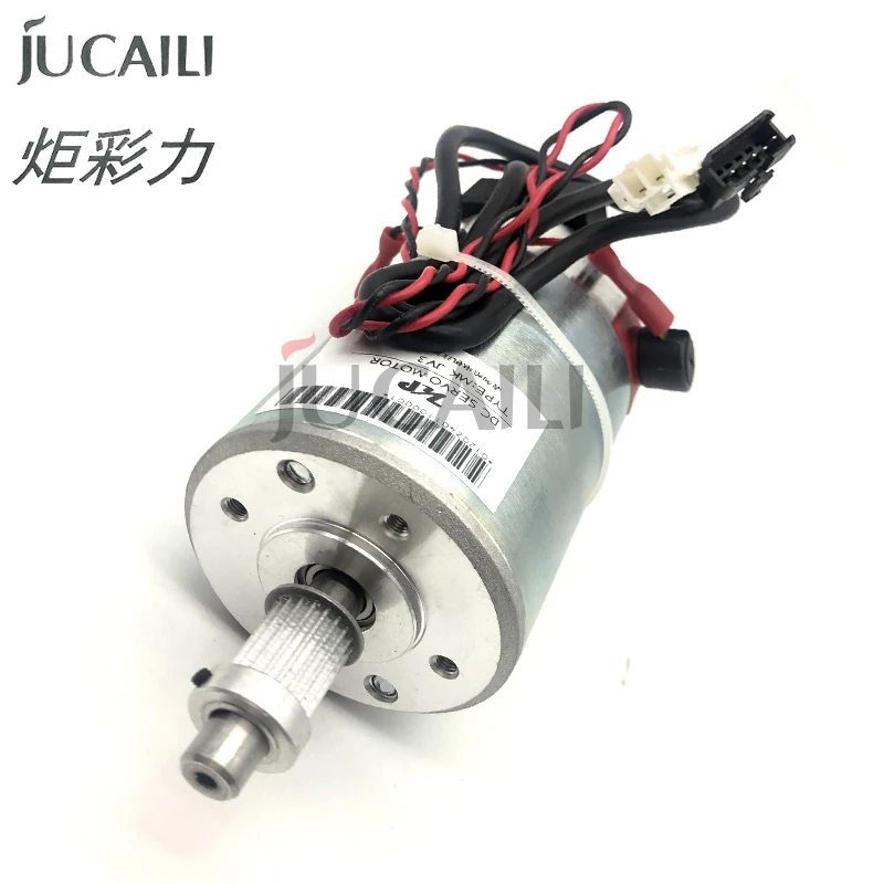 Фото Каретный двигатель JUCAILI MK jv3 для широкоформатного принтера Mimaki JV3 JV22, серводвигатель постоянного тока JV33-130 JV33-160 CJV30 TS34 TX3 №4