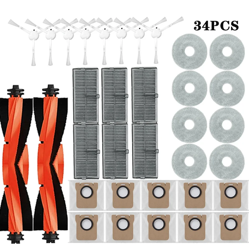 Запасные части для робота-пылесоса Xiaomi Mijia M30S D103CN