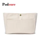 Холщовый кошелек-органайзер, маленькая косметичка, прочный кошелек, вкладыш-органайзер, сумка в сумку, сделать индивидуальный подарок