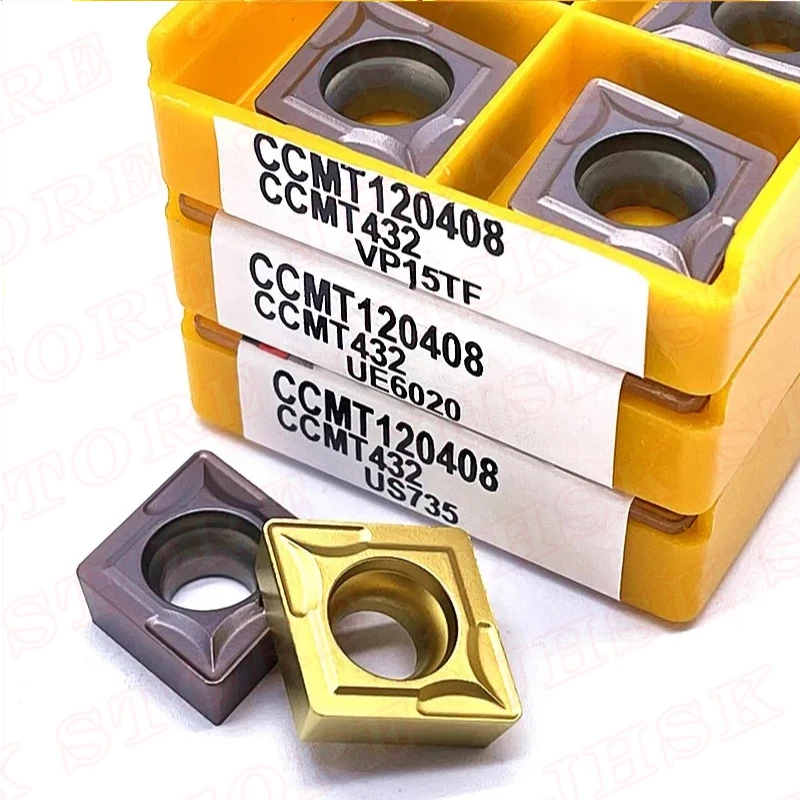 CCMT120404/08 CCMT060204/08 CCMT09T304/08 VP15TF UE6020 US735 CNC внутренний твердосплавный инструмент для