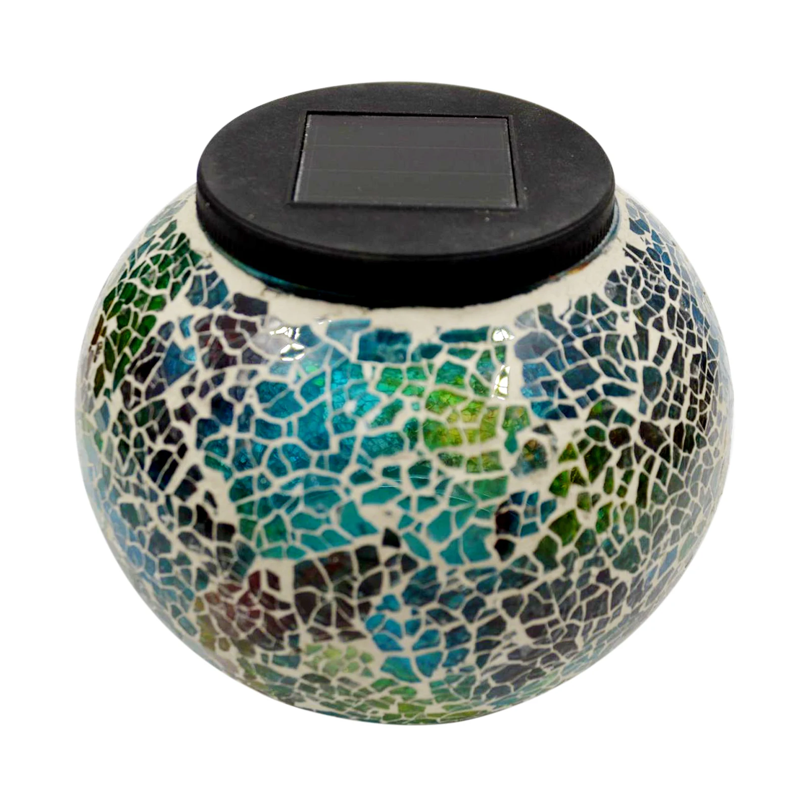 

Party Landscape Color Changing Solar Garden Light Mosaic Lantern Yard Decor Home
