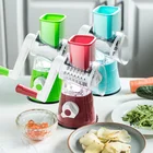 Овощерезка, ручные кухонные аксессуары, устройство для измельчения, 3 в 1, круглый резак, спиральный инструмент для картофеля