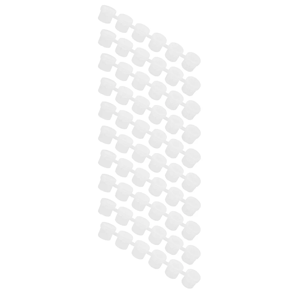 

10pcs Clear Paint Empty Pots Paint Empty Container Strips Empty Paint Pots