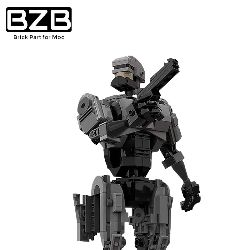 

Креативный робот-конструктор BZB MOC из городского патруля, полицейского, файтингового фильма, высокотехнологичные детали для конструктора, д...