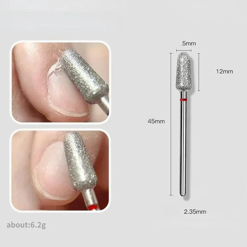 1/2 шт. вольфрамовые сверла для удаления кутикулы