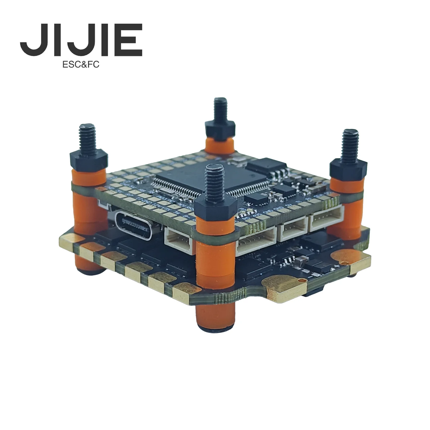 Фото Контроллер полета STM32H743/3-12S FC + 60A 4in1 BLheli_S ESC стеки 30,5*30,5 мм для RC FPV Racer Drone №4