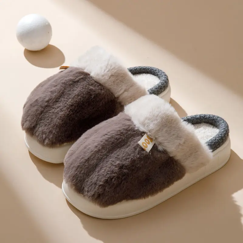

2022 New Arrivals Mens Fluffy Slippers Platform Fury Flip Flops Man Indoor Shoes Fuzzy Slipper Unisex Fur Mules Slides Slippers