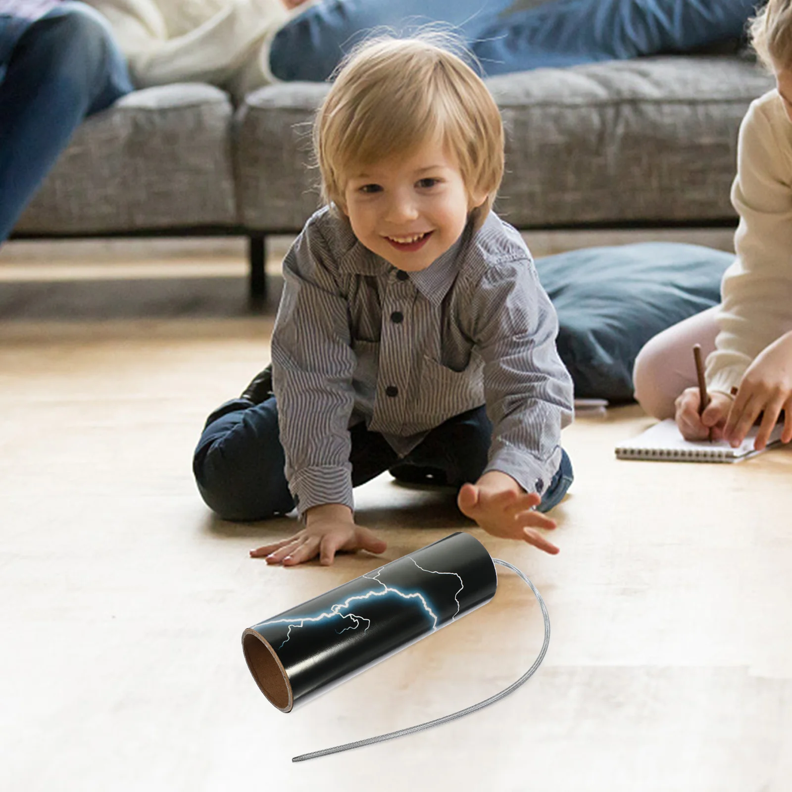 Игрушечный инструмент музыкальное изготовление бумажных бумаг барабан опора