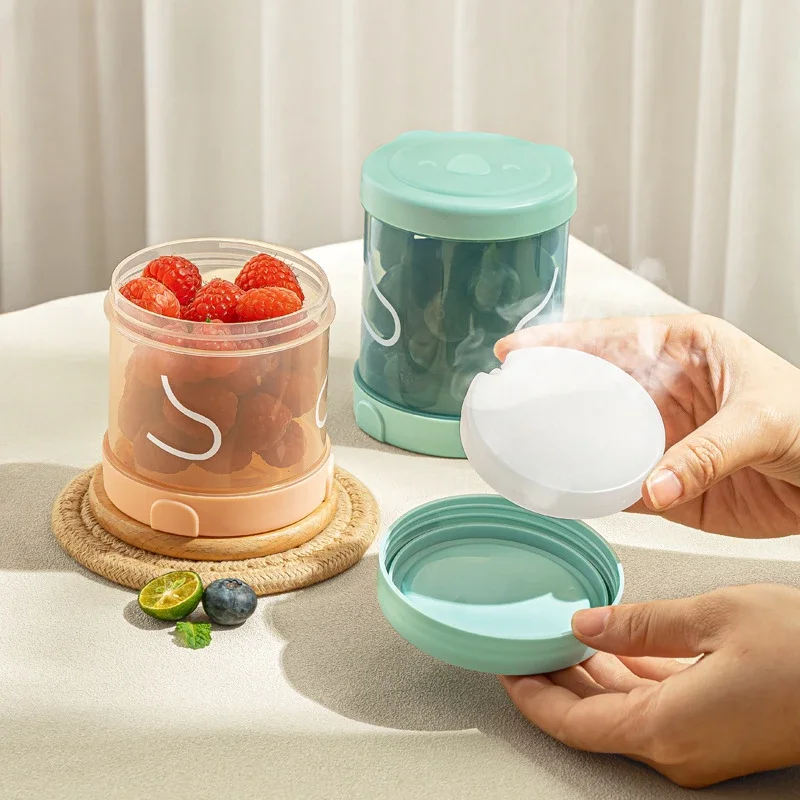 

Коробка для детских закусок, коробка для хранения свежей еды, фруктов с коробкой для льда, уход за ребенком, уличный контейнер для детского питания, коробка для молока и порошка