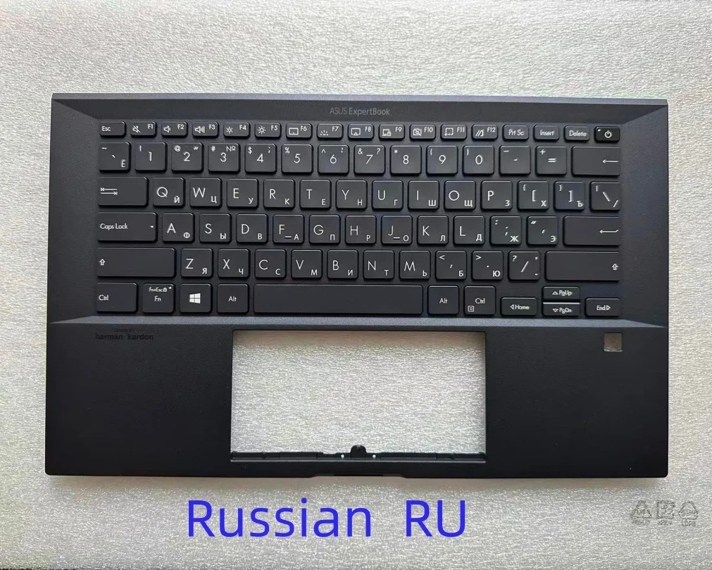 Фото Клавиатура ноутбука US/RU/AR/SP/LA для ASUS ExpertBook B9400 B9450 B9450F B9450FA с подсветкой и корпусом C №5
