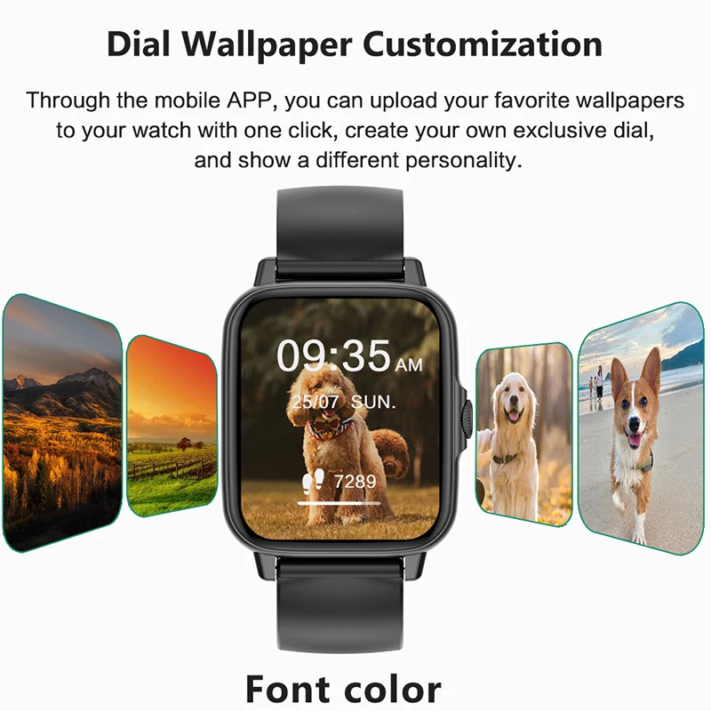 Смарт-часы мужские/женские с поддержкой NFC сенсорный экран 2022 дюйма |