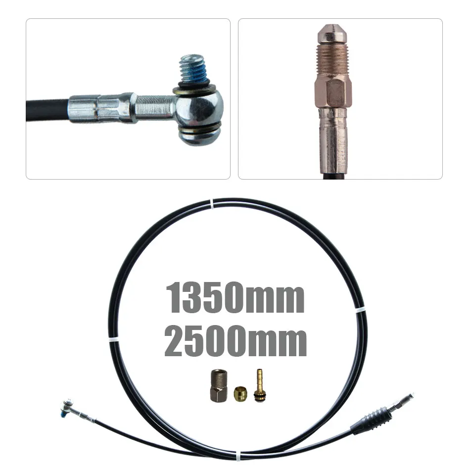 Электрический горный дорожный велосипед гидравлического тормоза аксессуары винты медная втулка игла масла на заказ одношарнирная труба 2500 мм для XOD on.