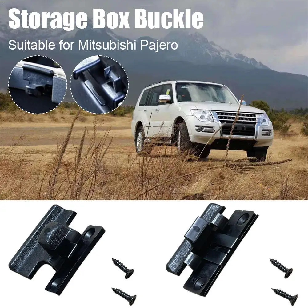 

Car Armrest Box Lock Storage Buckle Hand Buckle Auto For Mitsubishi Pajero For Mitsubishi Montero Pajero Shogun 2001 2006