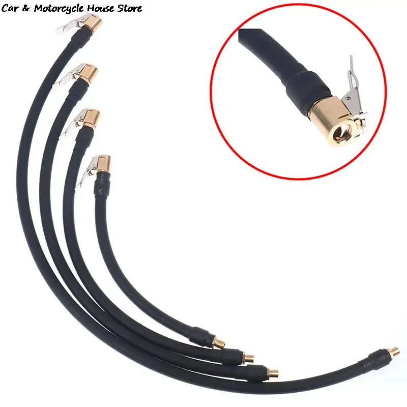 

Air Rubber Hose Flexible Tire Valve Extension Tube Adapter for Air Compressor Tire Inflator Pump for Car Motorcycle Bike