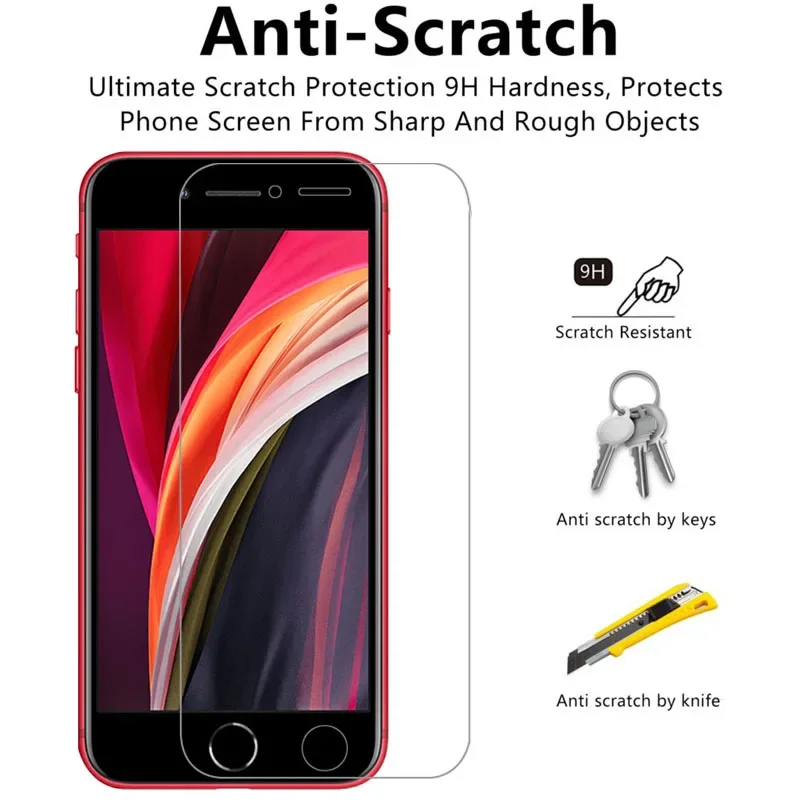 Защитная пленка из закаленного стекла для iPhone se 2020 чехол Iphone s e es 2 se2020 se2 защитная