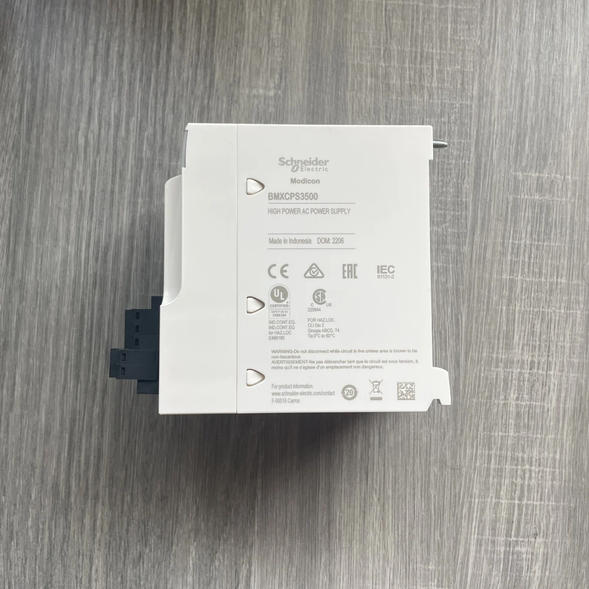 Модуль большой мощности Schneider M340 PLC 36 Вт 100-240 В переменного тока вход BMXCPS3500