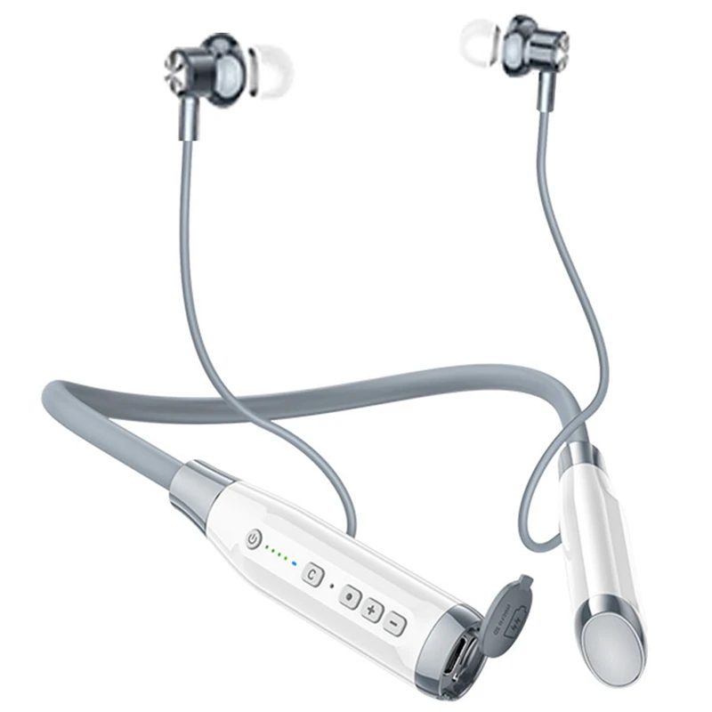 

Наушники с шейным ободом Спортивные Беспроводные наушники TWS магнитные поглощающие наушники Bluetooth 5,0 спортивные наушники