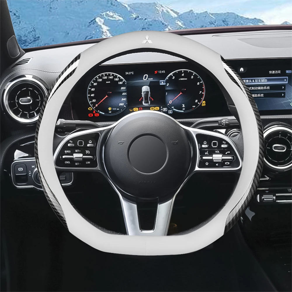 3738 см автомобильный чехол на руль из искусственной кожи автомобильные аксессуары для Mitsubishi Lancer Asx Outlander Pajero L200 Galant EX10 (art.: 3920c6b3fbbdb) - 3920c6b3fbbdb