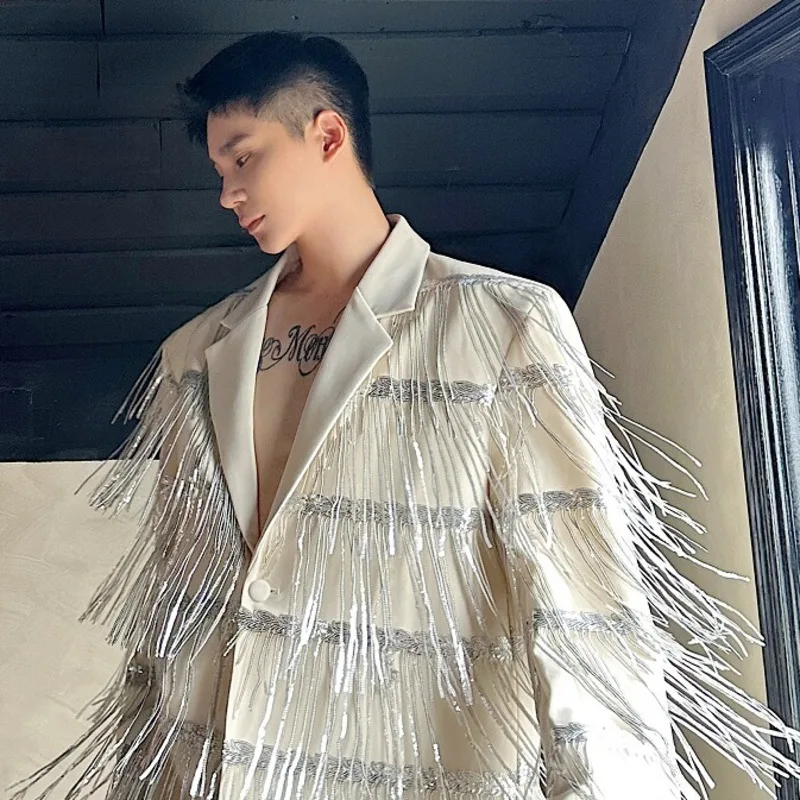 PFHQ осень-зима персонализированный двухслойный сетчатый дизайн с кисточками и