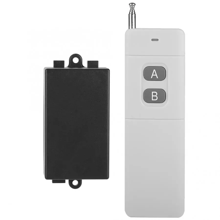 

Door Remote Control 3KM Long Range DC 12V 2CH RF Wireless Remote Control Switch System Transmitter + Receiver smart remote