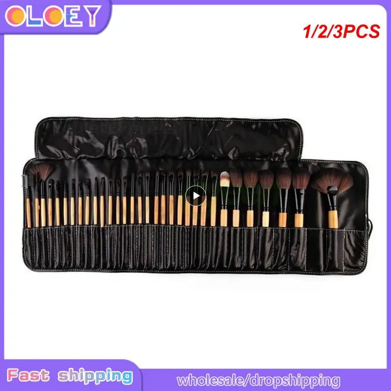 

1/2/3PCS Gift Bag Of Makeup Brush Sets Professional Cosmetics Brushes Eyebrow Powder Foundation Shadows Pinceaux Make Up Tools