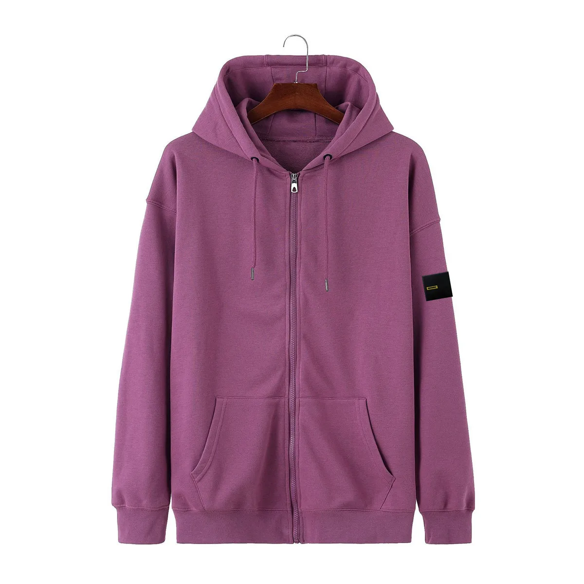 

Hot New 22ss Classic Compass Armband Embroidered Hoodies Men Top Quality New Men Women Zipper Hooded Hoodies Sweatshirts ST-49