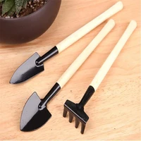 3pcs household multi functional gardening tools rakes spades scarifiers mini garden tools home gardening
